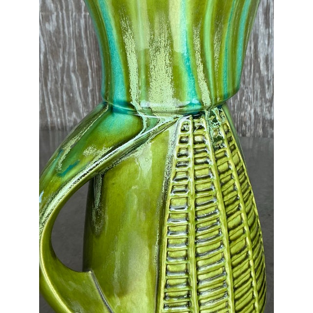 Mid 20th Century Vintage Mid-Century Modern Marcia of California Glazed Ceramic Coffee Service- 3 Pieces For Sale - Image 5 of 12