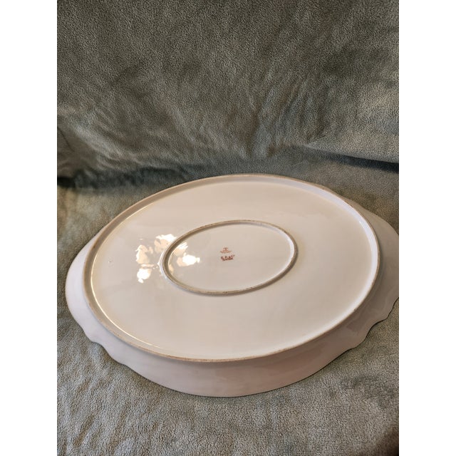 Rare Antique Theodore Haviland Limoges Schleiger 143 Graduated Platters - Set of 5 For Sale - Image 11 of 18