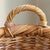 Vintage French-Style Basket W/ Twisted Rim and Double Handles For Sale - Image 10 of 12