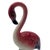 Mid 20th Century Standing Tall Pink Flamingo Ceramic Tabletop Sculpture Brad Keeler For Sale - Image 4 of 7