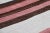 1970s Antique Cream Striped Small Rug For Sale In Sacramento - Image 6 of 9