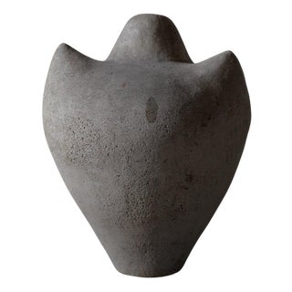 Vintage French Sculptural Vase, 1970s For Sale
