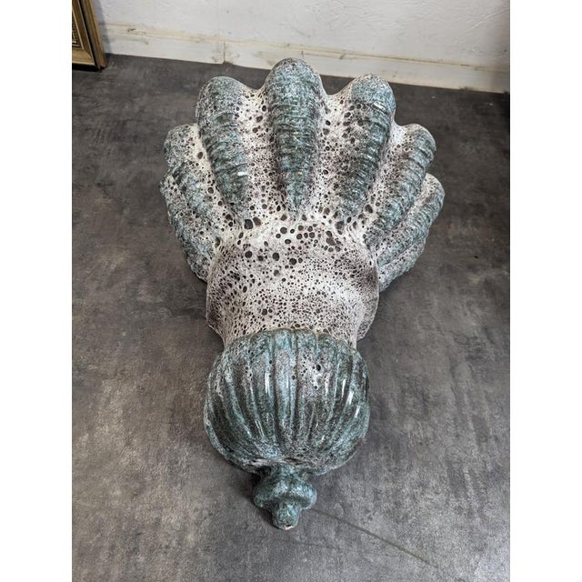 Glazed Ceramic Fountain, 1970s For Sale - Image 9 of 13