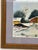1990s 1997 Original Winter Landscape Watercolor by Edna Evallos For Sale - Image 5 of 9