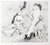 1920s Marie Laurencin, Le Bal Etching, Figurative Print, Marie Laurencin, 1920s, Unframed For Sale - Image 5 of 6