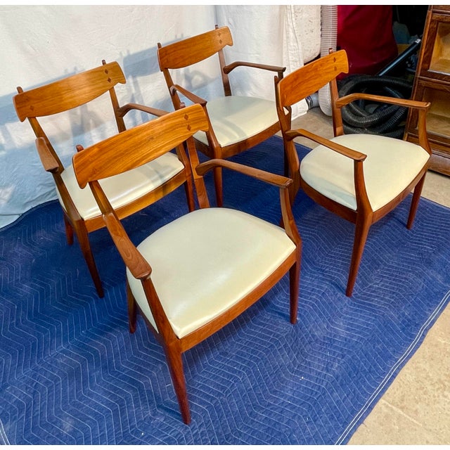1960s Kip Stewart Designed Drexel Declaration Dining Chairs, 4 Pieces For Sale - Image 12 of 12