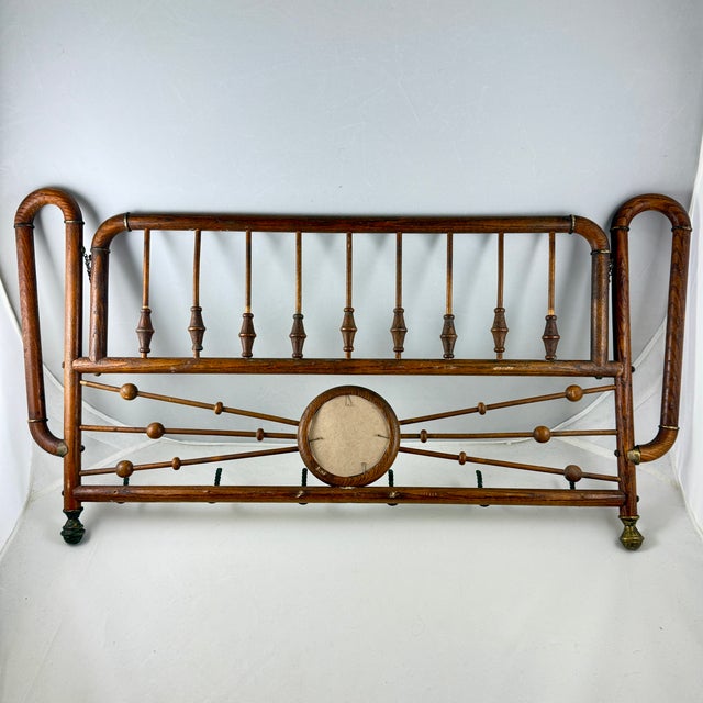 Belle Epoque Bentwood Mirror Wall Rack For Sale - Image 4 of 12