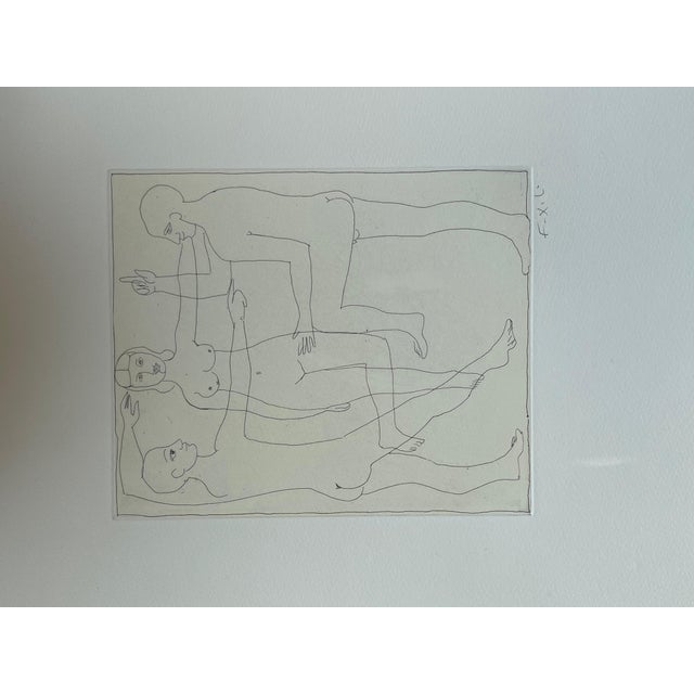 2000 - 2009 Francois-Xavier Lalanne, Men and Woman, 2002, Etching For Sale - Image 5 of 9