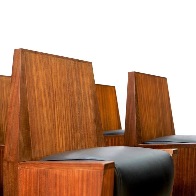 Set of Six 1960s Post Modern Dining Chairs For Sale In Los Angeles - Image 6 of 15