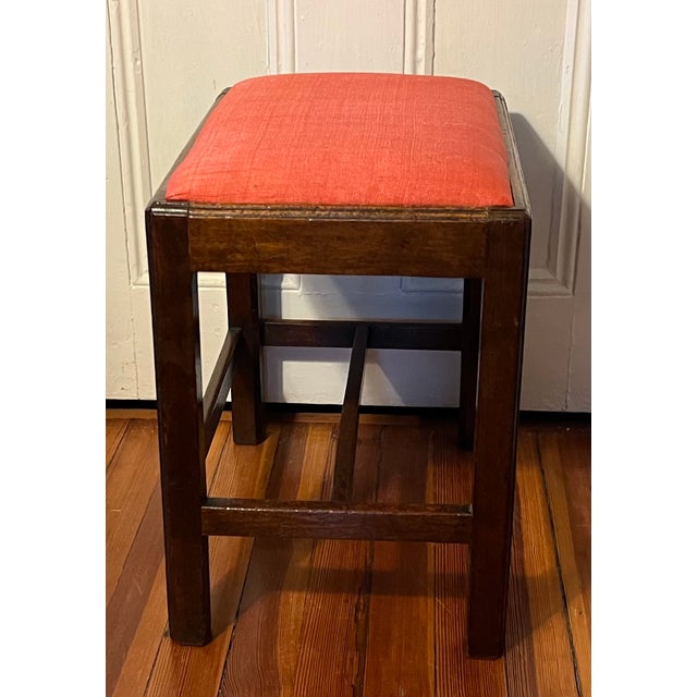 Antique 18th Century English George III Chippendale Mahogany Stool of Diminutive Size - Stair & Co. Provenance For Sale In New York - Image 6 of 18