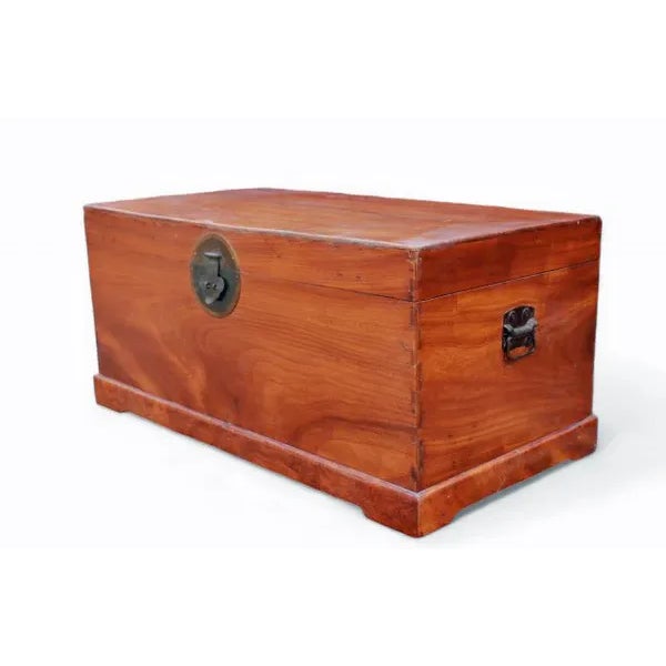 Chinese Vintage Beijing Camphor Trunk For Sale - Image 3 of 8