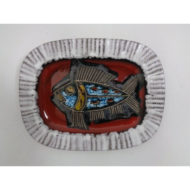 Glazed Lava Ceramic Bowl or Wall Art from Scheurich, Germany, 1960s For Sale - Image 16 of 16