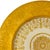Victorian 1930 Gold Encrusted Dinner Plates by Heinrich & Co Bavaria - Set of 12 For Sale - Image 3 of 6