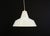 Danish White Pendant Lamp, 1970s For Sale - Image 3 of 4
