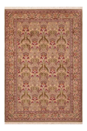 1980s 1980s Art Nouveau William Morris Heritage Wool Area Rug - 6'2" X 9'7"