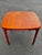 Wood Mid Century Modern Danish Teak Extendable Dining Table With Butterfly Self-Storing Leaf For Sale - Image 7 of 12