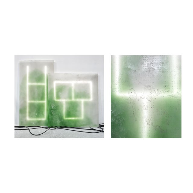 Contemporary Heaven and Soil III Light by Joachim Ramin for Early Light For Sale - Image 3 of 9