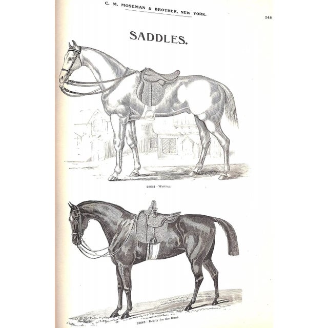 "Mosemans': Illustrated Guide for Purchasers of Horse Furnishing Goods" 1895 Moseman, c.m. For Sale - Image 12 of 18