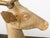 Vintage Midcentury Sculpture of a Walking Stag with Antlers and Natural Patina For Sale - Image 12 of 12