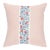 Schumacher Ashoka 16" Pillow in Rose Quartz For Sale
