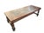 Spanish Colonial Revival Coffee Table with Embossed Leather Top, 1980s For Sale - Image 6 of 6