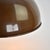 Mid 20th Century Midi Bunker Fog & Mørup Pendant Light by Jo Hammerborg in Chocolate Brown For Sale - Image 11 of 17