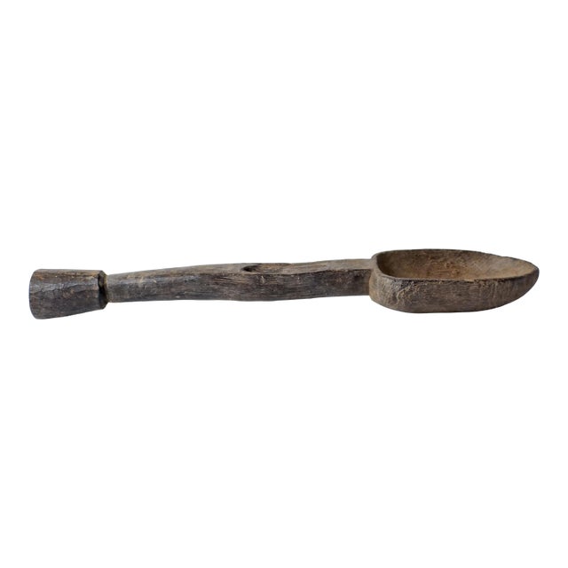 Early 20th Century Dan Figural Spoon Cote d'Ivoire For Sale