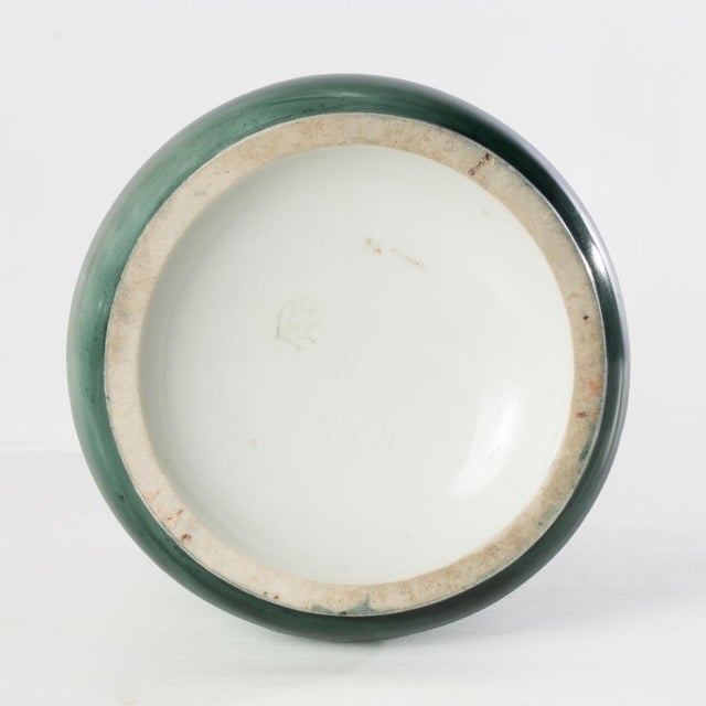 19th Century Victorian Porcelain Portrait Vase For Sale - Image 5 of 6