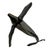 Leather Humpback Whale on Custom Steel Stand For Sale - Image 10 of 10