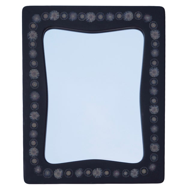 Swedish Lisa J Wall Mirror by Hans-Agne Jakobsson, Åhus, 1953 For Sale - Image 14 of 14