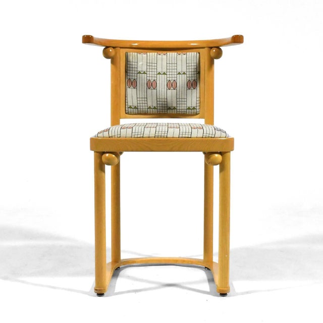 Traditional Josef Hoffman Fledermaus Chair by Wittmann For Sale - Image 3 of 12