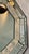 Antique or Vintage Octagonal Venetian Etched Glass Mirror With Etched Floral Design For Sale - Image 14 of 18