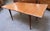 Brown Mid Century Modern Extending Teak Dining Table W/ Butterfly Leaf by Meredew c.1960 For Sale - Image 8 of 8