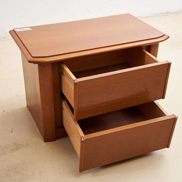 Modern Wooden Bedside Tables, Set of 2 For Sale - Image 3 of 7