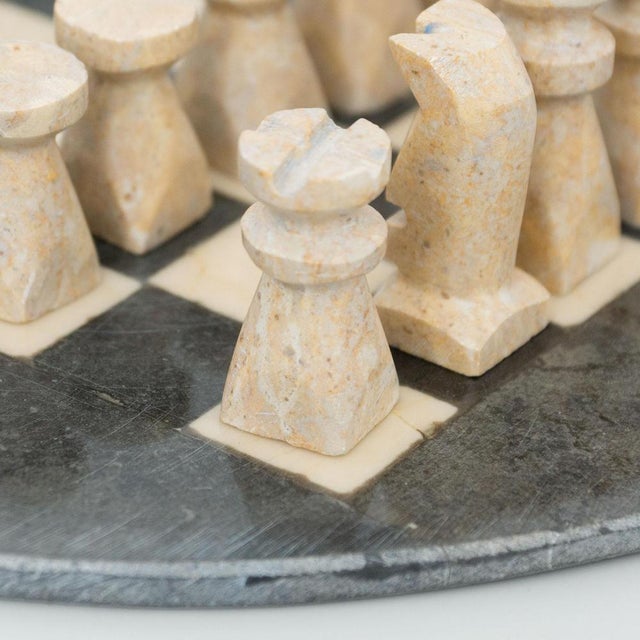 Stone Rustic French Stone Chess, 1940s For Sale - Image 7 of 18
