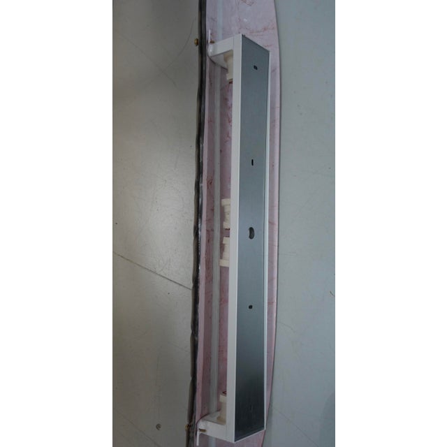 Brown Murano Art Glass Bronze and White Wall Light, 1990 For Sale - Image 8 of 9