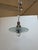 Mid 20th Century Art Deco Saturn Etched-Glass + Chrome Chandelier For Sale In San Francisco - Image 6 of 12