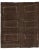 Textile Vintage Brown Modern Kilim Rug For Sale - Image 7 of 7
