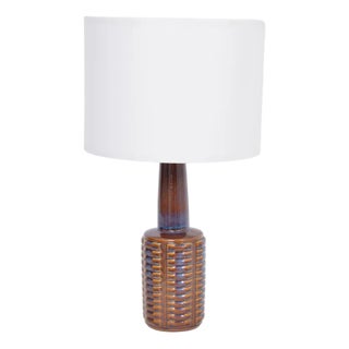 Tall Mid-Century Ceramic Table Lamp Model 1023 by Einar Johansen for Soholm , 1960s For Sale