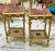 1990s French Style Marble Topped Side Table Set – Gold Accents, Elegant Design For Sale - Image 4 of 8