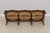 Country French Triple Back Rush Seat Settee For Sale - Image 18 of 18
