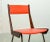 Italian Red Leatherette Dining Chairs by Gianfranco Frattini for R&B, 1950s, Set of 6 For Sale - Image 13 of 18