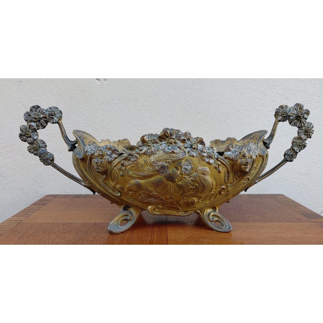 Bronze Planter by Claude Bonnefond, 1890s For Sale - Image 15 of 17