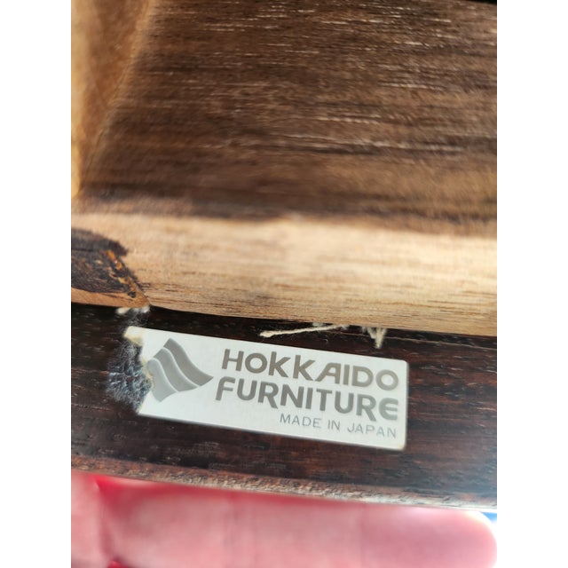 1960s Pair of Mid Century Asahikawa Side Chairs For Sale - Image 4 of 5