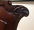 Pair of Hand Carved Mahogany Armorial Hall Chairs For Sale - Image 10 of 12