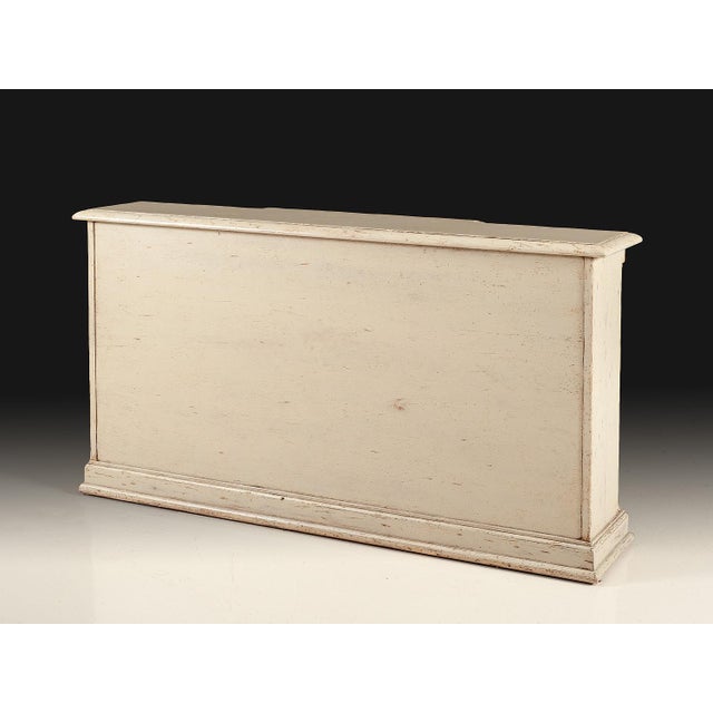 Marlborough Solid Walnut Bookcase With Two Drawers For Sale - Image 4 of 4