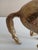 Metal Vintage Rearing Brass Horse Statue For Sale - Image 7 of 11