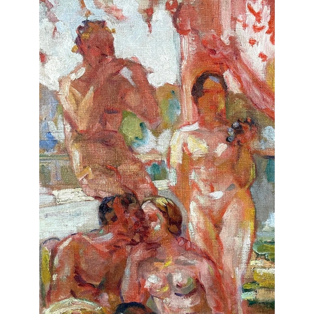 Bacchanal Garden' by Ren√© Deydier For Sale - Image 11 of 12