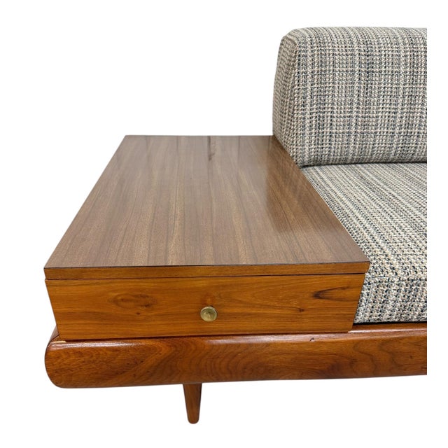 1960s Mid-Century Modern Adrian Pearsall Sofa W/End Table For Sale - Image 5 of 8