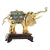 Vintage Filigree Bronze Glit Elephant For Sale